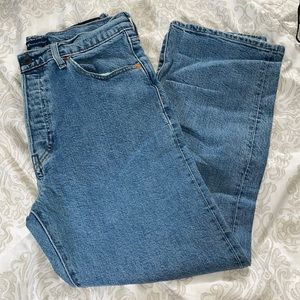 Levi’s 501 cropped jeans